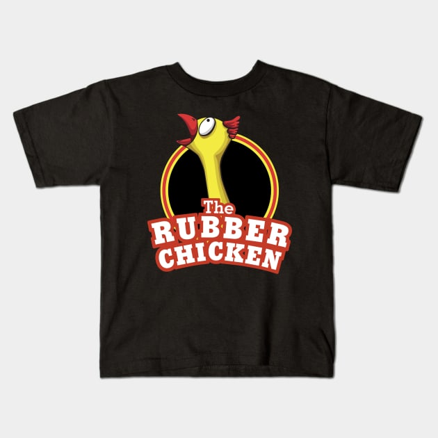 The Rubber Chicken Svengoolie Kids T-Shirt by kyoiwatcher223